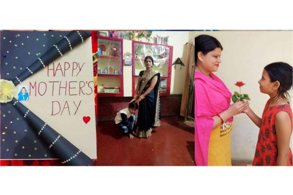 Mother’s Day was celebrated on 14th May 2023 by the students at home and took blessings from their Mother. 